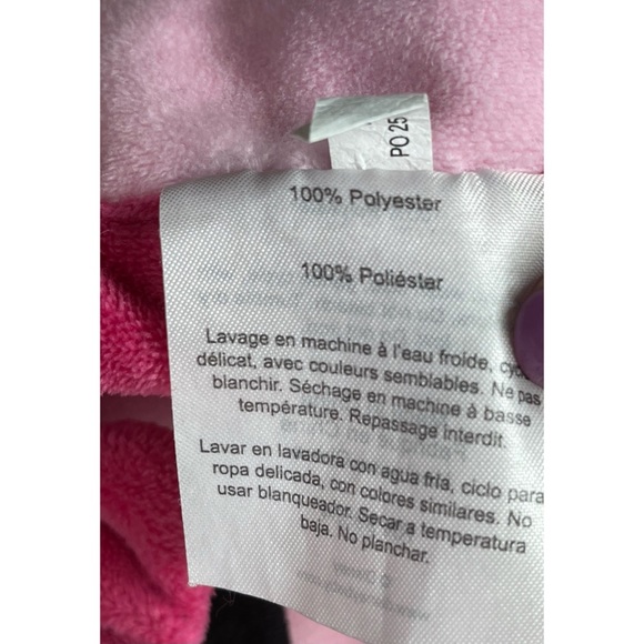 Disney Baby Minnie Mouse Rattle Lovey Plush Security Toy Blanket Pink - Picture 7 of 9